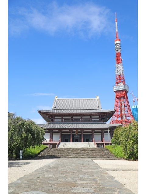增上寺与东京塔 参考图 1